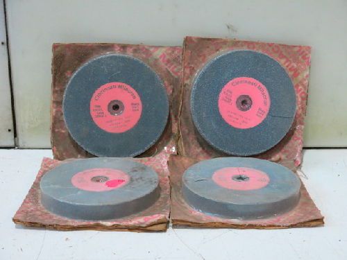 4 CINCINNATI MILACRON 7&#034; X 1&#034; X 1&#034; GRINDING WHEELS