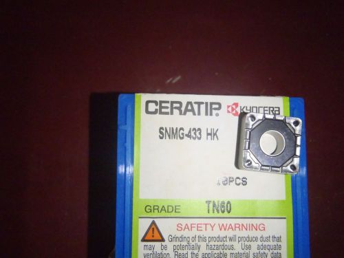 Ceratip SNMG 433 HK TN-60 Ceramic Insert