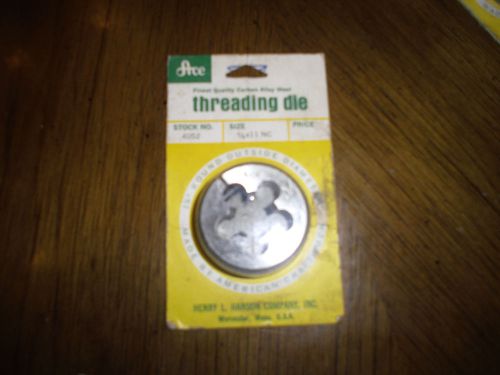 ACE   5/8 x 11 O.D. ADJUSTABLE THREADING DIE