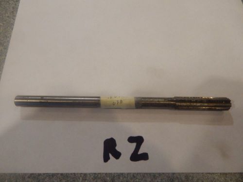 Carbide Tipped Chucking Reamer  .5010  Six Flute