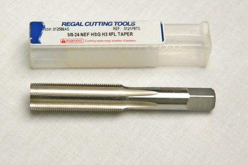 5/8 X 24 NEF HSG H3 6 FLUTE TAPER TAP- REGAL (H-1-1-6)