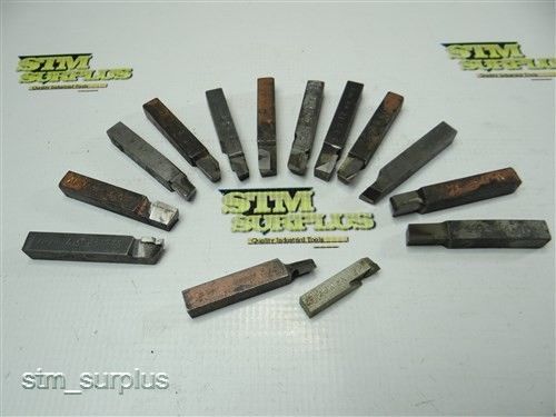 Lot of 14 carbide tipped tool bits 3/8&#034; for sale