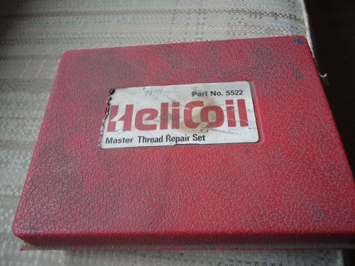 Vintage Helicoil repair set...several pieces missing.