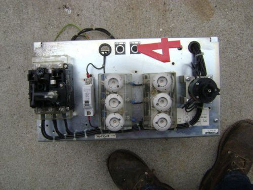 1980 AGIE EDM GENERATOR PARTS  #4