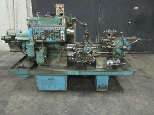 WARNER SWASEY SQUAREHEAD RAM TYPE TURRET LATHE