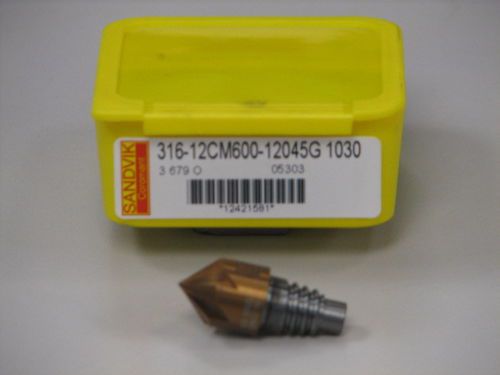 Coromill® 316 solid carbide head for chamfer milling - 316-12cm600-12045g 1030 for sale