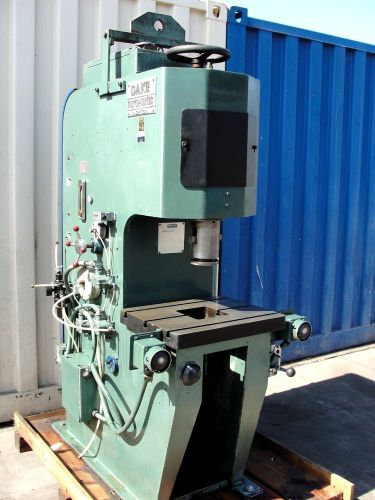 12 TON DAKE NORTA-MATIC NORTON HIGH SPPEED HYDRAULIC C FRAME PRESS (0C343)