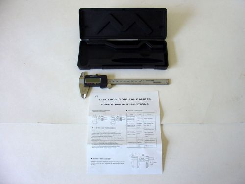 6&#034; Electronic LCD Digital Caliper Stainless Micrometer Gauge (NIOB)