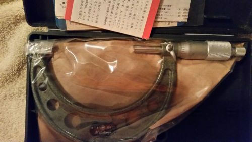 Mitutoyo Micrometer 3-4&#034;