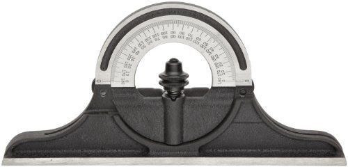 Starrett PR-1224W Cast Iron Reversible Protractor Head For Combination Squares,