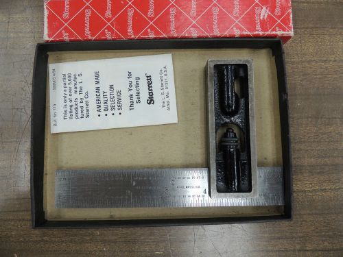 STARRETT 13C 6&#034; Double Square