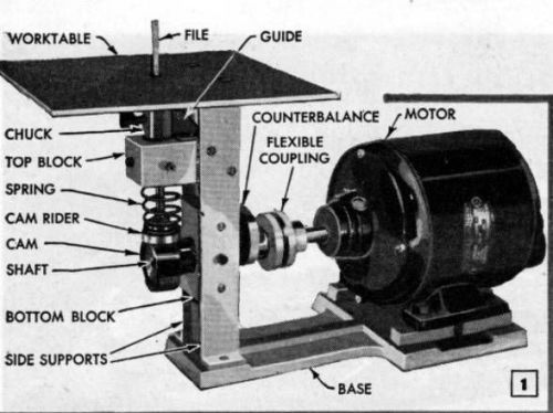 How To Make A Power Filer For Easy Accurate Filing File Machining Machinist