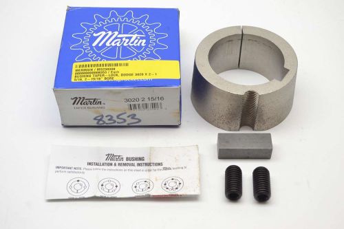 NEW MARTIN 3020 2 15/16 TAPER-LOCK 2-15/16 IN TAPER BUSHING B398160