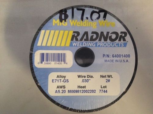 .030&#034; E71T-11 Radnor® 71T-11 Self Shielded Flux Core Carbon Steel Welding Wire