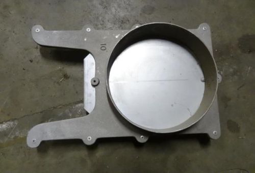 10&#034; Cast Aluminum Blast Gate - Industrial