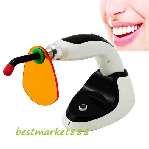 SALE Teeth Whitening Wireless Cordless LED Dental Curing Light Lamp1400MW &amp;BLACK