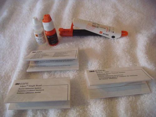 Lot 3m espe paradigm mz100 for cerec: adhesive, ceramic primer, &amp; cement paste - for sale