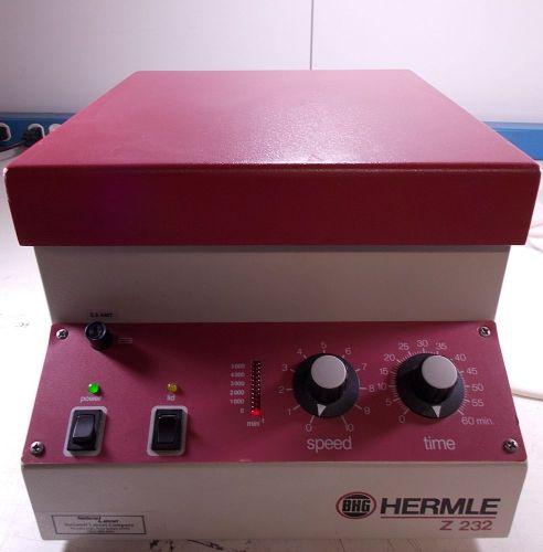 HERMLE LABNET TEST TUBE CENTRIFUGE Z 232