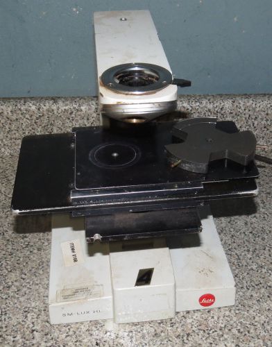 ++ LEITZ SM-LUX HL  MICROSCOPE STAND / BASE