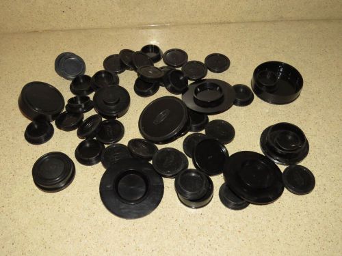 ++ HUGE LOT OF 45+ OLYMPUS MICROSCOPE CAPS / PLUGS