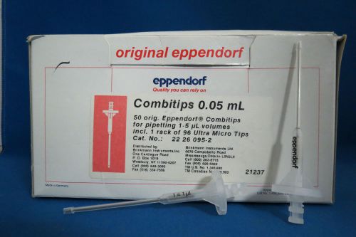 Eppendorf combitips 0.5ml  # 2226095-2 (qty 46) for sale