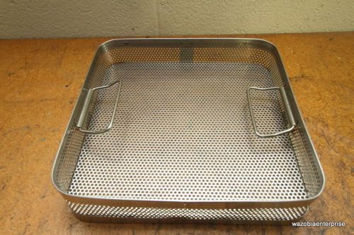 MEDICAL DENTAL INSTRUMENT STERILIZATION BASKET FOR SURGICAL CONTAINER 20.5&#034;X10.5