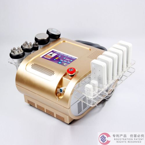 Lipo Laser LLLT 40K Cavitation Ultrasound Fat Dissolve Removal Slim Tripolar RF