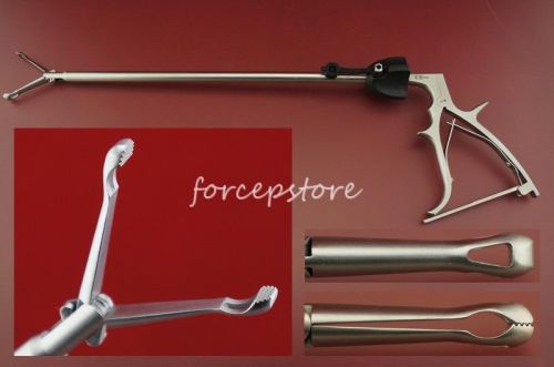 New 10x330mm Laparoscopic Babcock Grasping Forceps + Lock Laparoscopy