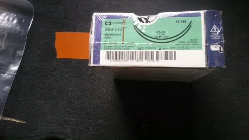 Box of covidien 2 (5 metric) monosof monofilament nylon suture (24 sutures) for sale