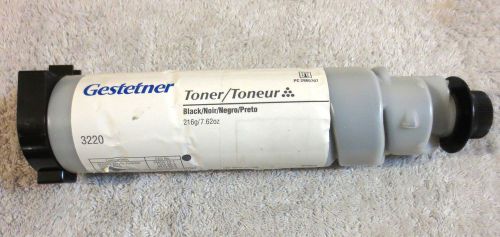 GESTETNER 3220 Toner Cartridge / Bottle BLACK NOIR 216g/7.62oz DT6BLK