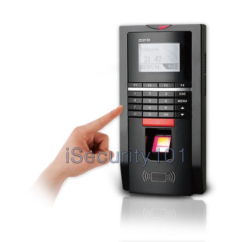 Realand zd2f20 fingerprint clock attendance door access rfid reader for sale