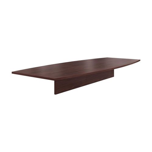 The Hon Company HONT12048PNN Preside Boat-Shaped Mahogany Conference Tabletop