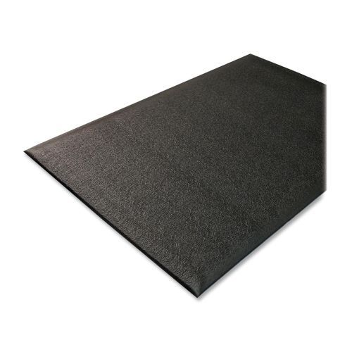 Genuine Joe 70370 Vinyl Anti-Fatigue Mat, Black - 2-Ft. X 3-Ft.