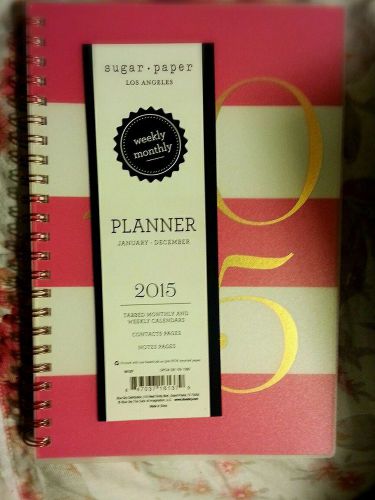 Sugar Paper 2015 Weekly Planner