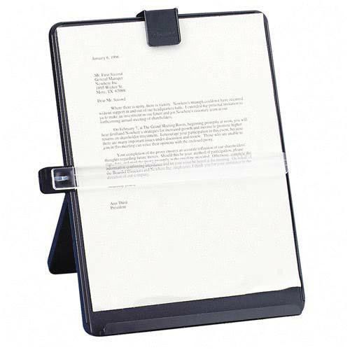 Fellowes nonmagnetic desktop letter size copyholder, platinum. sold as each for sale