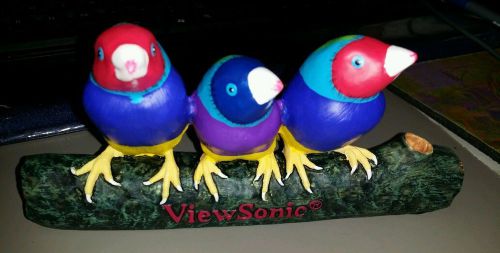 Viewsonic Exotic Bird Pen Holder, New In Plastic