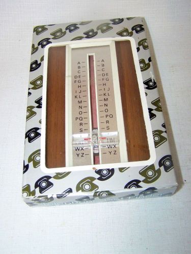 Vintage Telephone List Finder NIB