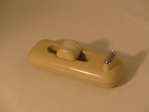 Vintage Eldon Modern Design Tape Dispenser 1981 Tan Good Cond Clean Retro