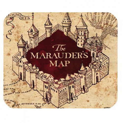 Rare Mrauder&#039;s Map Mouse pad Anti-slip 001