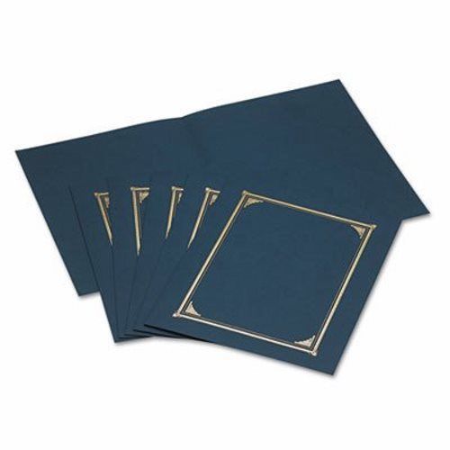 Geographics certificate/document cover, 12-1/2 x 9-3/4, blue, 6/pack (geo45332) for sale