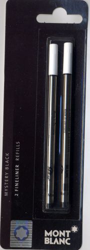 4 Montblanc  Black FineLiner Refills 107873