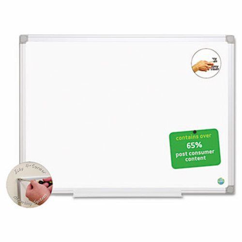 Mastervision earth easy-clean dry erase board, 24x36 (bvcma0300790) for sale