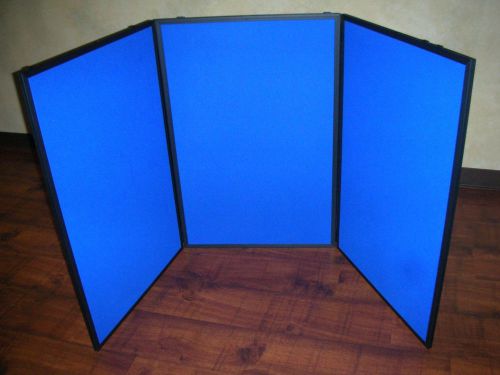 Apollo Show-It 3 Panel Display Blue/Gray