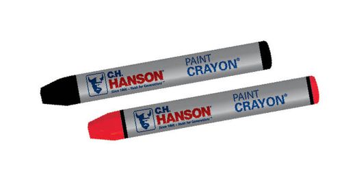 Ch hanson 10477 red flo paint crayons - 1 count for sale