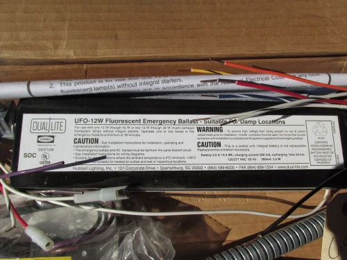 DualLite Fluorescent Emergency Ballast UFO-12W  #69