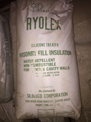 Ryolex Masonry CinderBlock Fill Insulation - Large 4 cubic foot bag