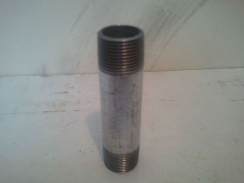 8 ~ new ~ 3/4” x 4&#034;  galvanized nipple schedule 40 welded steel for sale