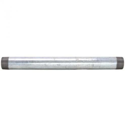 Galvanized Cut Pipe 1-1/2&#034; X 18&#034; 567-180HC Mueller B and K Steel Pipe-Black