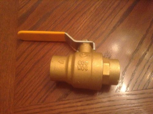 Watts 1 1/4&#034; SWEAT FULL PORT BALL VALVe