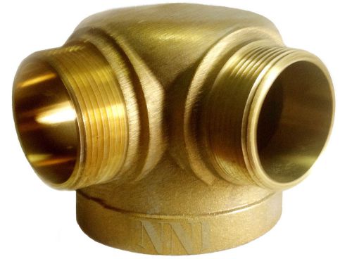 Roof manifold- 90* 4&#034; female npt x 2 1/2 &#034; male npt x 2 1/2 &#034; male npt for sale